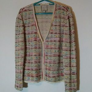 St. John Couture Colorful Sweater